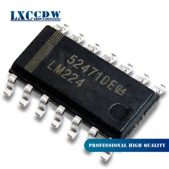 10pcs LM224DR SOP-14 LM224 SOP14 LM224D 224DR SOP LM124DR LM124 LM324DR LM324 LM239DR LM239