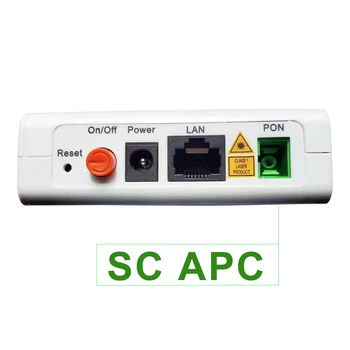 10pcs/veliko izvirnih ZTE F601 SC APC/UPC GPON Terminal ONT Optični Priključek 1GE Vrata enako funkcijo kot F401 F643 F660 ONU različica