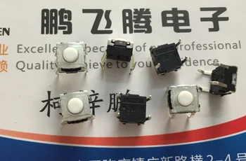 10PCS/veliko Japonska B3W-1000 zaprti nepremočljiva in dustproof takta stikalo 6*6*4.3 v vrstici 4-pin gumb