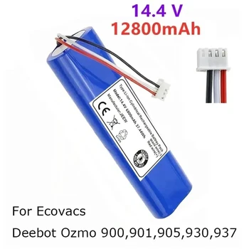 14,4 V 9800mAh Robot sesalnik Baterijski Paket za Ecovacs Deebot Ozmo 900, 901, 905, 930, 937