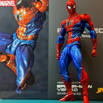 16 cm Kaiyodo Spider-man 2.0 Revoltech Neverjetno Yamaguchi Mk4 Peter Parker Anime Akcija Zbiranja Številke Modela Darilo Igrača