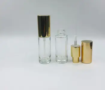 200pcs 15ML Stekla Parfum Steklenice Tekočina, Eterična Olja, Kozmetični Posoda Prazna Spray Steklenico SN895