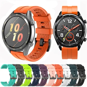 22 mm/20 mm watch band za Huawei watch GT2 Pro/Amazfit GTR/46mm 42mm /watch3 pro/LG Urbane/pro3 lite silikonski trak