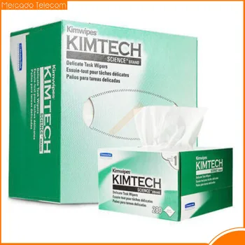 280pcs/box Optičnih Vlaken za Čiščenje KIMTECH Kimwipes Dustfree Papirja