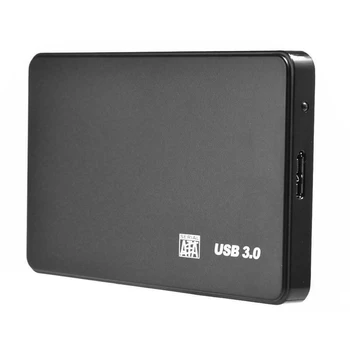 2X USB 3.0, Ohišje HDD 5Gbps 2.5-Palčni HDD Primeru SATA Zunanji Zaprtje HDD Trdi Disk Primeru Polje Za PC Trdi Disk Primeru