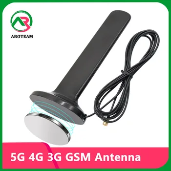 5G 3G 4G LTE GSM WiFi Omni Antena 18dBi Ojačevalnik TS9 SMA CRC9 za CPE Pro Usmerjevalnik Brezžično Omrežno Kartico Mobilnega Signala Booster