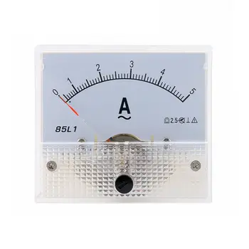 85L1 AC Plošči Merilnik Analogna Plošča Ampermeter Izbiranje Trenutni Profil Kazalec Ampermeter