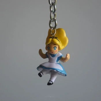 Alice V Čudežni Deželi Slika Keychain Vrečko Obesek Risanka Lutka Okrasni Dodatki, Ki Otrokom Predstavi