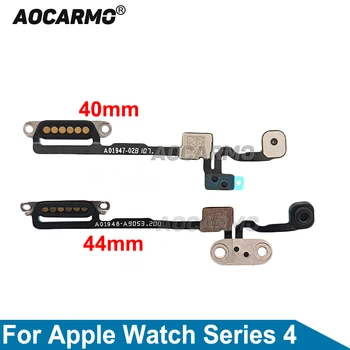 Aocarmo Power Flex Kabel In Vrtenja Gredi Vztrajnik Flex Nadomestnih Delov Za Apple Watch Series4 40 mm Serija 4 44 mm