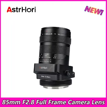 AstrHori RockStar 85mm F2.8 Full Frame Makro Tilt Objektiv, Ročni Objektiv za SONY E Nikon Z Canon RF R Panasonic Leica L Fotoaparati