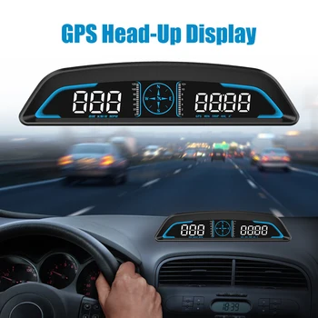 Avto merilnik Hitrosti Univerzalno G3 GPS HUD Heads Up Zaslon Smart Digitalni Alarm Opomnik Meter Avtomobilska Elektronika Dodatki