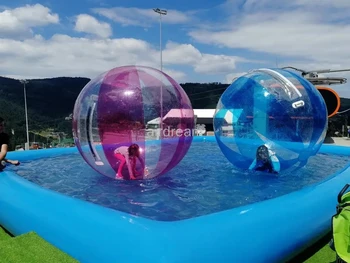 Brezplačna Dostava 2m 0,8 MM PVC Napihljivi Vodni Hoja Žogo,Vodni Zorb Ball,roller žogo za Plavalni Bazen z Vodo, Ples, Igra z Baloni