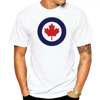 Camiseta de la Royal canadiense Air Force Okroglih, ropa calle de la moda, con pegatina gratuita de Canadá, Rcaf Ca
