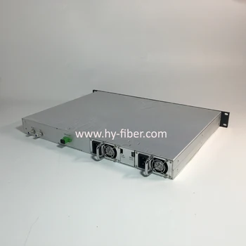 CATV 1310nm Vlakna, Optični Oddajnik Moči 22mW(za 13,4 dBm), SC/APC Vlaken Vrata Dvojno Napajanje NN-21-T13P22