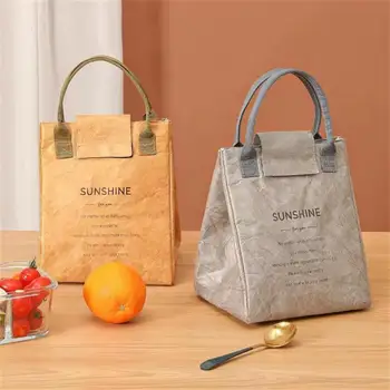 Dupont papir kosilo vrečko nepremočljiva izolacija torba aluminijasto folijo Japonski kosilo polje vrečko torbici urad kosilo polje vrečko