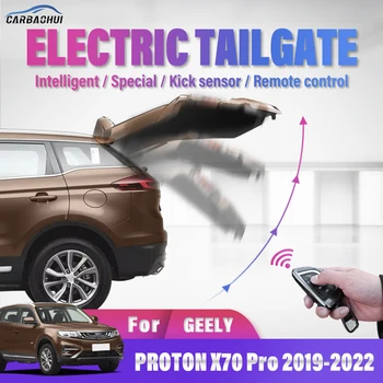 Električna vrata prtljažnika Avtomobila Električni trunk pogon Kick Senzor Avto Accessori Za GEELY PROTON X70 Pro 2019-2022,Zadnja vrata power kit