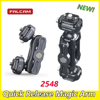 Falcam F22 Magic Arm Dvojno Glavo za Hitro Sprostitev Univerzalnega Žogo Glavo 360° Vrtljivost za DSLR Fotoaparata v Telefonu Video 2548