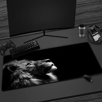 Grafiti Lev, Leopard Kul Modeli Mouse Pad Prenosni Računalnik Gaming Tipkovnica Mousepad Živali Mat Velike Xxl Mousepads Desk Pad