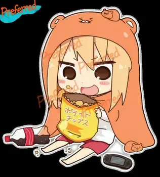 Himouto Umaru-chan Vinilne Nalepke Nalepke Avto Grafika Tovornjak Anime Manga Laptop Čelada Steno Vinil Avto Nalepke Die-Cut