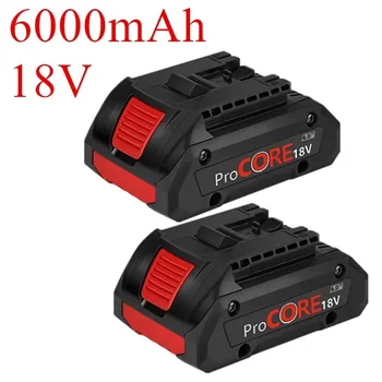 Izboljšano 18V 6.0 Ah Majhna in Lahka Litij-Ionska Baterija za Procore 1600A016GB za Bosch 18V Max Brezžično električno Orodje, Drill Bit