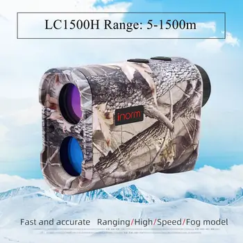 Laser Rangefinder Range Finder Oko 6x Povečavo 900m 1500m Hitrost 300km/h, ki Segajo Megleno Kota Višina Način za Lov