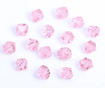 LT Pink 3 mm 720pcs/Veliko Kitajski Vrh Kakovosti Kristalno Bicone Kroglice Brezplačna Dostava