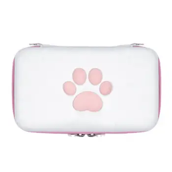 Luštna Mačka Tačka Skladiščenje Vrečka za Switch / Stikalo Lite Portable Potovanja Trdo Lupino kovček z Enim Shoulde