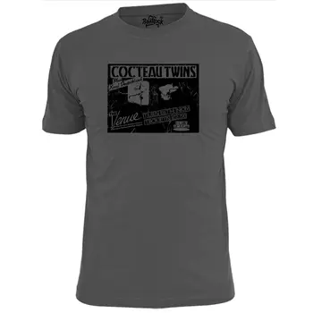 Mens Cocteau Twins Prizorišče Koncert Plakat T Shirt Indie Punk Rock