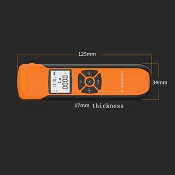 MINI G10 Optični Merilnik Moči Natančnost Baterija za ponovno Polnjenje Vlaken Z Bliskavico OPM Brezplačna Dostava