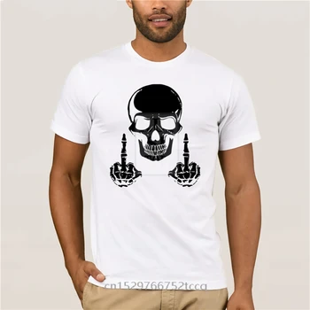 Moški Tiskanje Tshirt trend 2020 Ustvarjalne Lobanje Moških s Osnovni 3D Bombaž Smešno posadke vratu kratek rokav priložnostne T-shirt