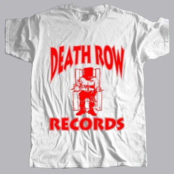 Nova majica črna vrhovi za moške DEATH ROW RECORDS MERI T-SHIRT TEE modni t-shirt moški poletje vrhovi