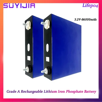 Polnjenje Lifepo4 Razred A 3.2 V 86Ah Litij-Železo Fosfat Baterija Primerna Zunanji Avdio EPS Napajanje Medicinske Opreme