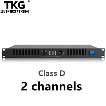 TKG OGLAS serije RMS 800/1000/1200/1500/1800/2000/2400/2600/3200 watt 2-kanalni avdio ojačevalnik razreda d 1u digitalni ojačevalnik