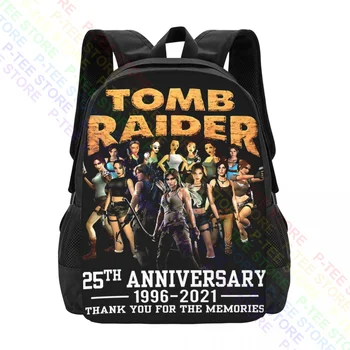 Tomb Raider 25. Obletnico Hvala Za MemoriesBackpack Velike Zmogljivosti za Usposabljanje šolska torba