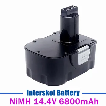 Upgradation 14,4 V NiMH DA-13 Akumulatorski Vrtalnik Interskol Izvijač Električno Orodje Akumulatorska Baterija 14,4 V H14 EB14 6800mAh
