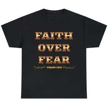 Vera Več Strah Jezus Krščanske Vere, Verskih Cooper Print Kartuša Majica S Kratkimi Rokavi