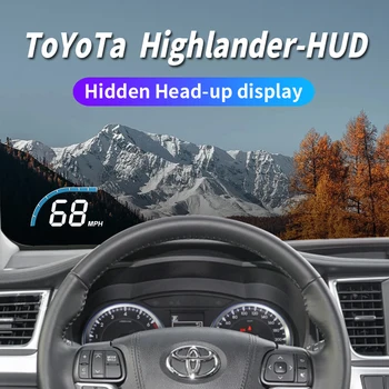 Yitu HUD je, ki se uporablja za skrite Head-up zaslon hitrost projektor, ki je posebej prirejena za Toyota Highlander 09-21 modeli