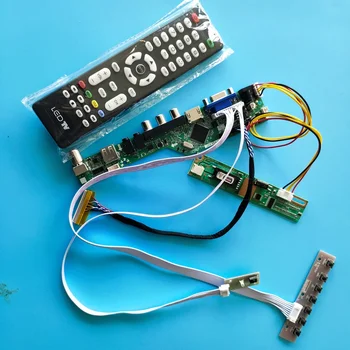 za LP133WX1(TL)(C1) VGA, HDMI je združljiv Vmesnik Modula Ločljivost TV Digitalni USB AV Krmilnik Odbora 1 svetilke 13.3