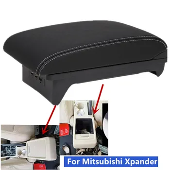 Za Mitsubishi Xpander armrest notranjost z USB roko ostalo škatla za shranjevanje sredinski konzoli styling okras avto Dodatki