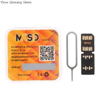 Združljiv Z MKSD Ultra 5G SIM KARTICE Za Phone6/7/8/X/XS/XR/XSMAX/11/12/13 PM
